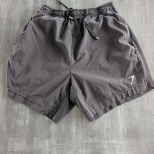 Men's Gymshark Black Athletic Shorts size Small.